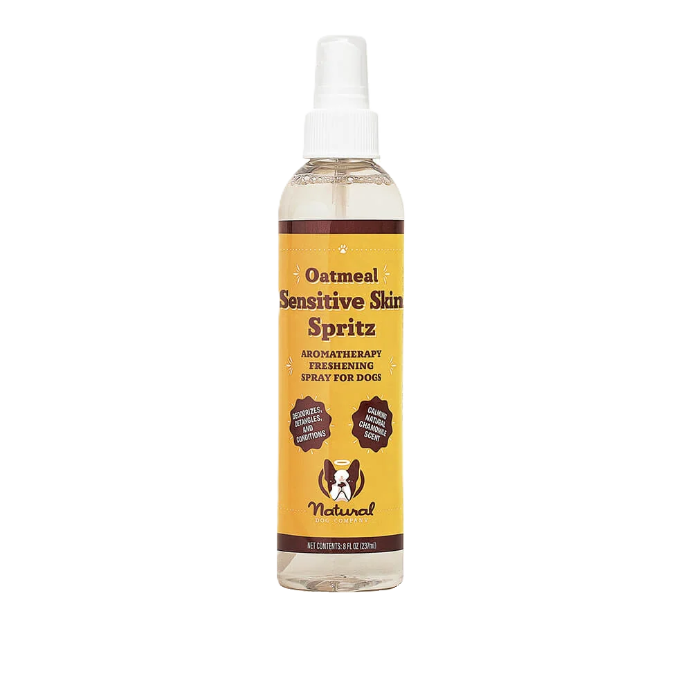 Natural Dog Company Sensitive Skin Spritz, Deodorizing Spray, 8-oz Bottle