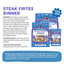 WeruvaSteak Frites Freeze-Dried Dog Food