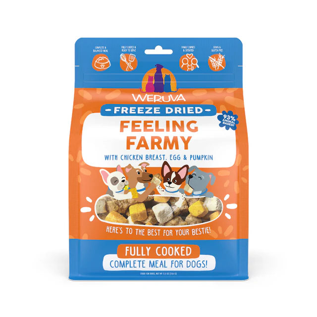 Weruva Feeling Farmy Freeze-Dried Dog Food