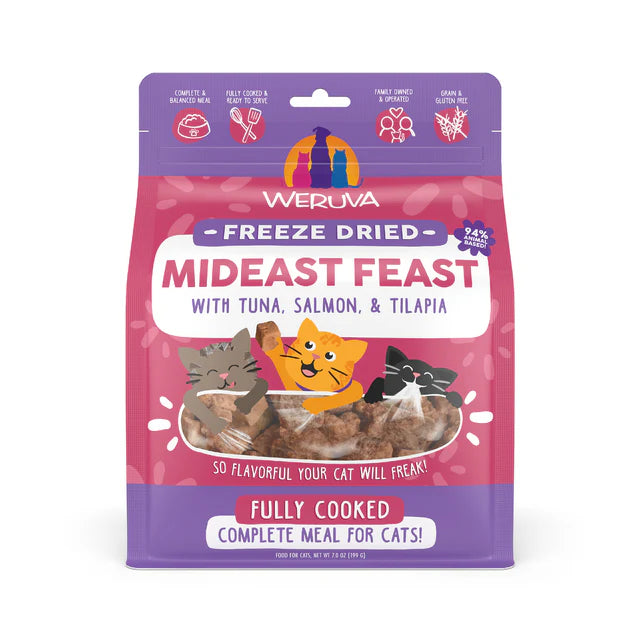 Weruva Mideast Feast Freeze Dried Cat Food