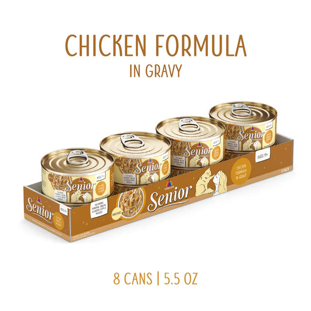 Weruva Senior Chicken in Gravy 3-oz, Wet Cat Food, Case Of 12