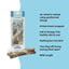 Icelandic+ Hand Wrapped Cod Skin Long 10" Chew Sticks for Dogs, 2-Pack