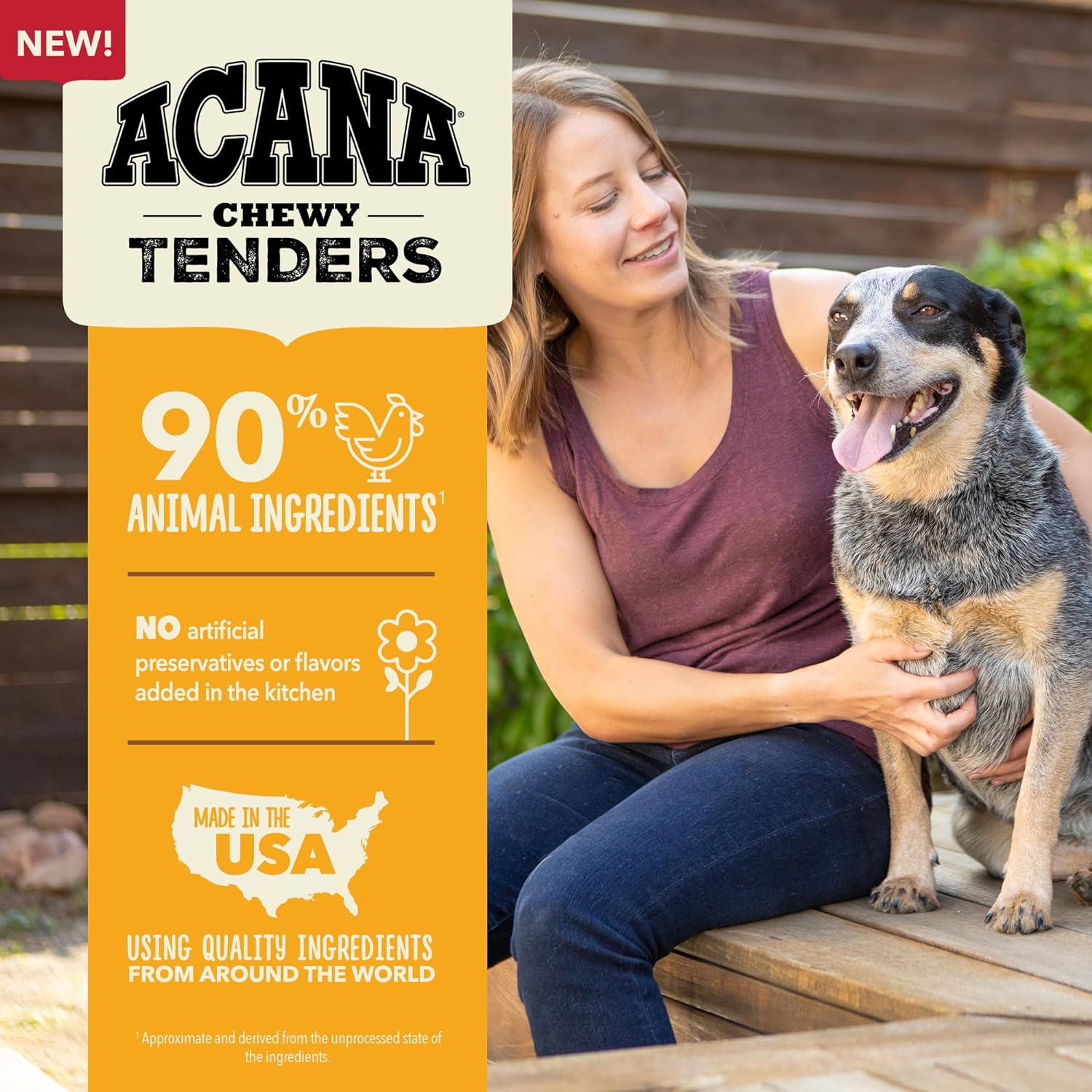 Acana Chewy Tenders Immune System Support Chicken Recipe 4 oz Dog Tre Anaheim Feed Pet Supply