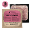 Vital Essentials Chicken Patties Frozen Raw Cat Food, 2-lb Box