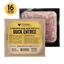 Vital Essentials Duck Patties Frozen Raw Cat Food, 2-lb Box