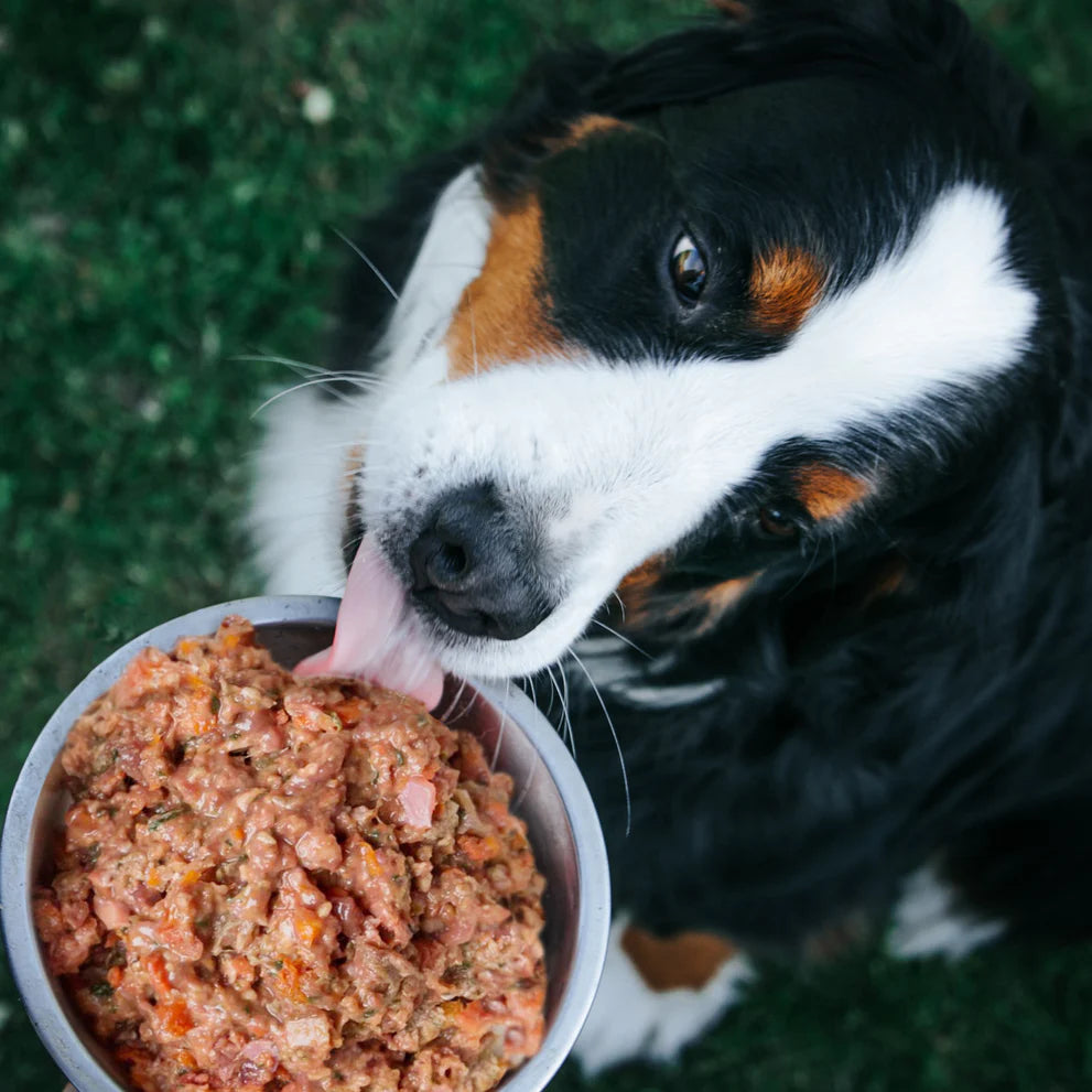 Oma's Pride Dog Chicken Signature Mix, Frozen Raw Dog Food Supplement
