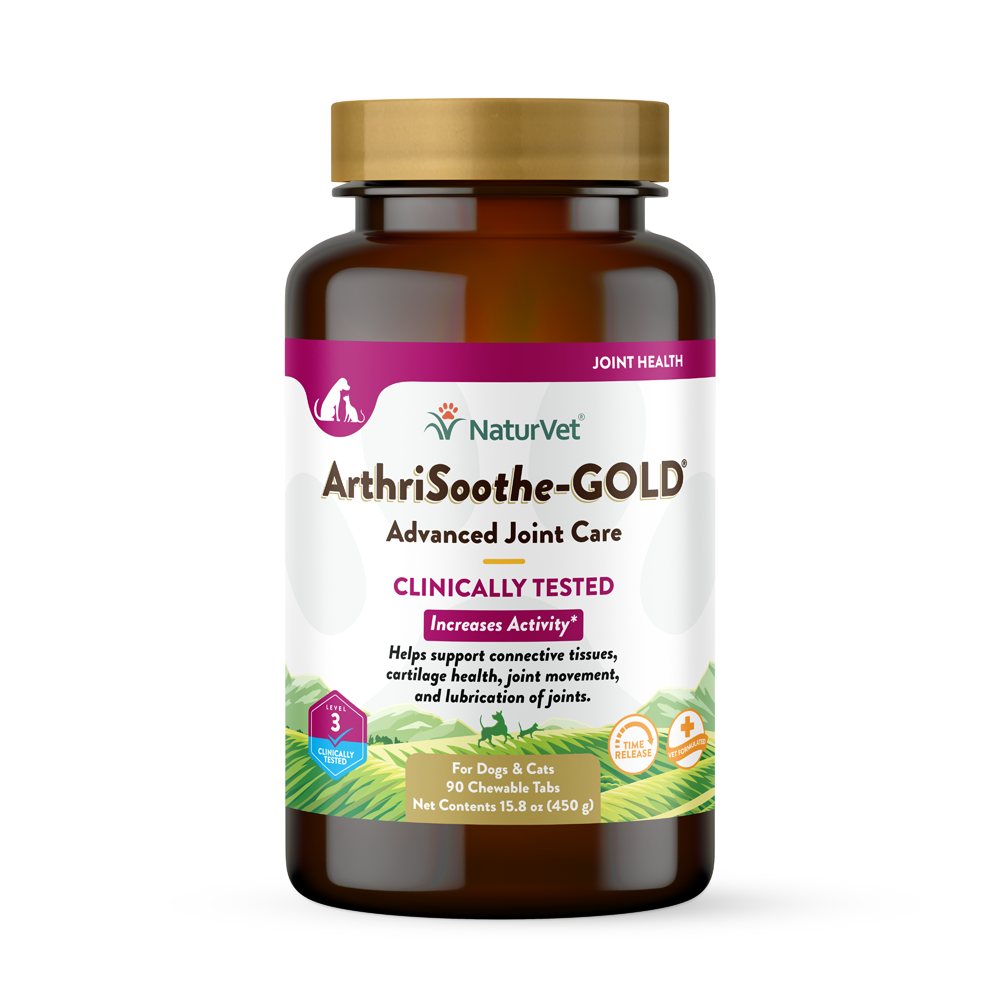 Naturvet ArthriSoothe-GOLD® Advanced Care Chewable Tablets For Dogs, 90-Count
