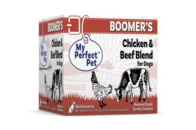 My Perfect Pet Boomer's Gently Cooked Chicken & Beef 4-lb, Gently Cooked Dog Food