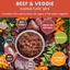 Oma's Pride Dog Beef Signature Mix, Frozen Raw Dog Food Supplement