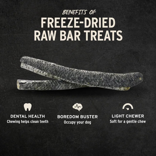 All-natural salmon skin dog chew, high-protein Vital Essentials treat