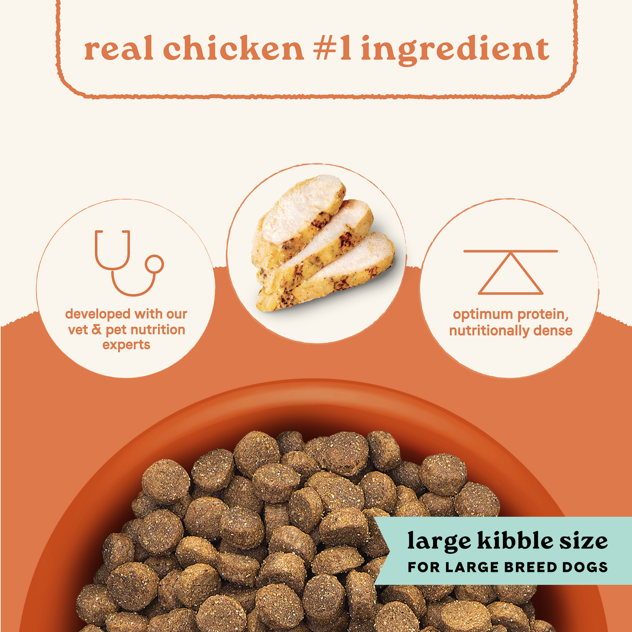Canidae All Life Stages Large Breed Multi-Protein Recipe, Dry Dog Food, 40-lb Bag