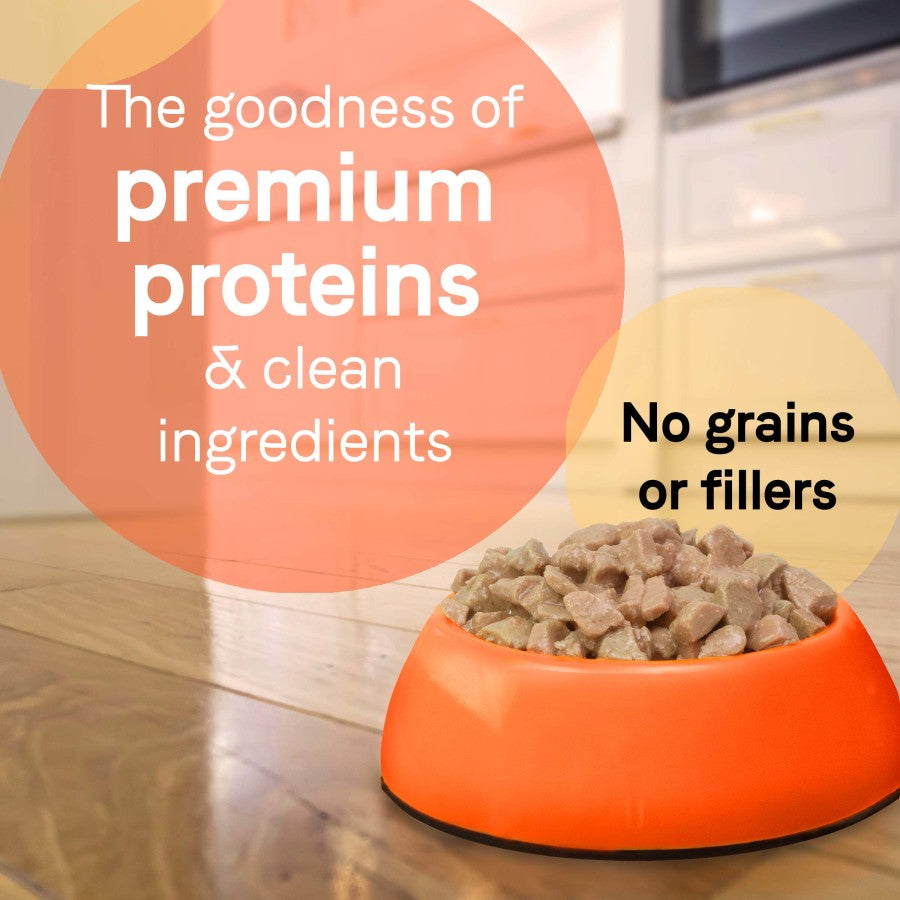 Canidae Pure Petite Grain Free Lamb and Carrot Morsels for Small Breed Dogs, Wet Dog Food, 3.5-oz, Case of 12