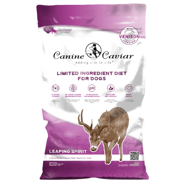 Canine Caviar Leaping Spirit, Dry Dog Food, 22-lb Bag