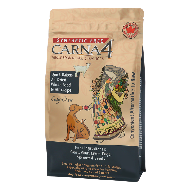 Carna4 Easy-Chew Goat Formula, Air-Dried Dog Food