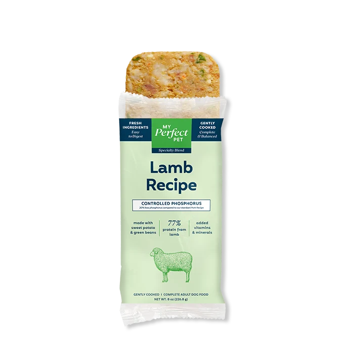 My Perfect Pet Lamb Controlled Phosphorus Specialty Diet, Gently Cooked Dog Food
