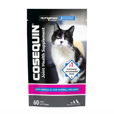 Cosequin Hip & Joint Soft Chews 60-Count, Cat Supplement