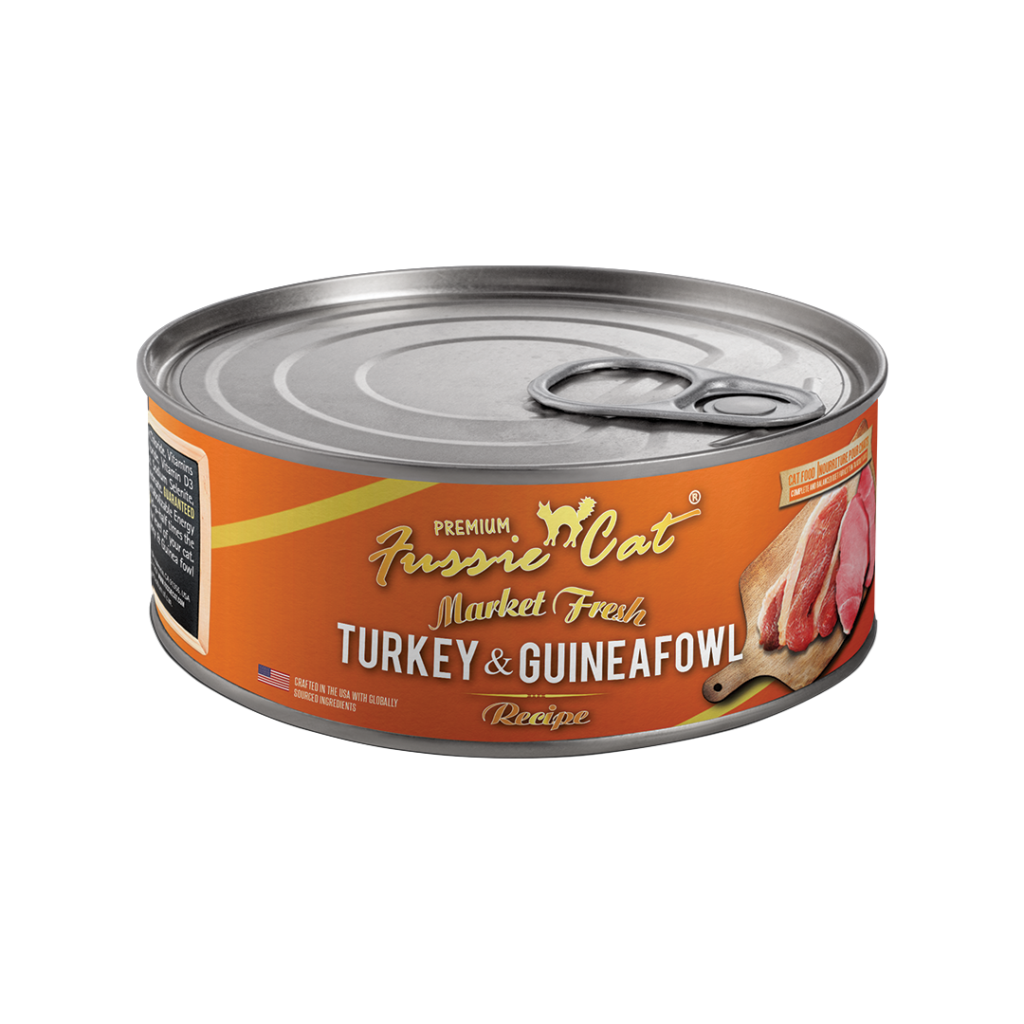 Fussie Cat Market Fresh Turkey & Guineafowl 5.5-oz, Wet Cat Food, Case Of 24