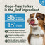 Instinct FreshRaw Medallions Cage-Free Turkey Recipe, Frozen Raw Dog Food, 3-lb Bag