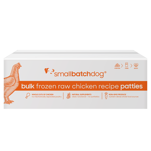 Smallbatch Frozen Raw Dog Food, Chickenbatch