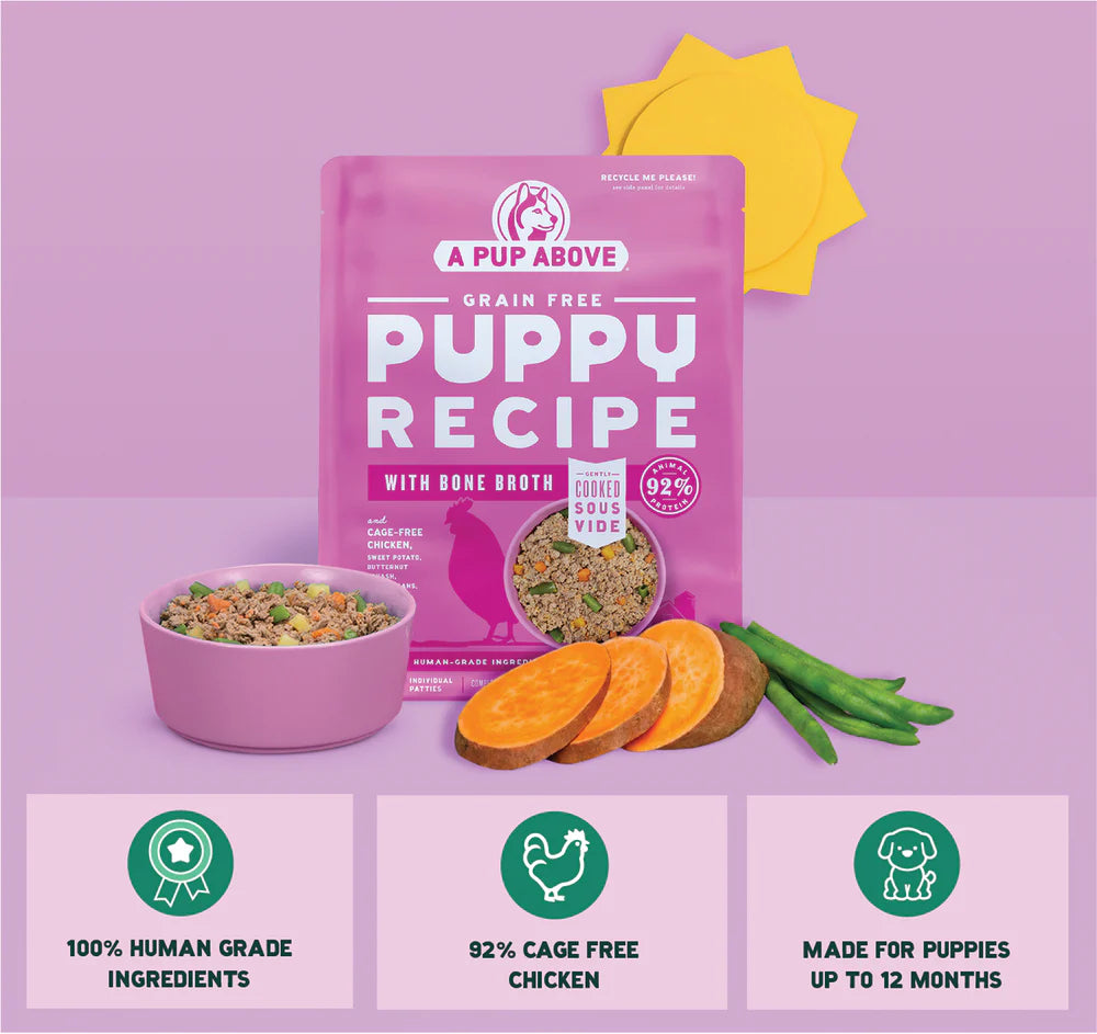 A Pup Above Puppy Recipe, Gently Cooked Dog Food