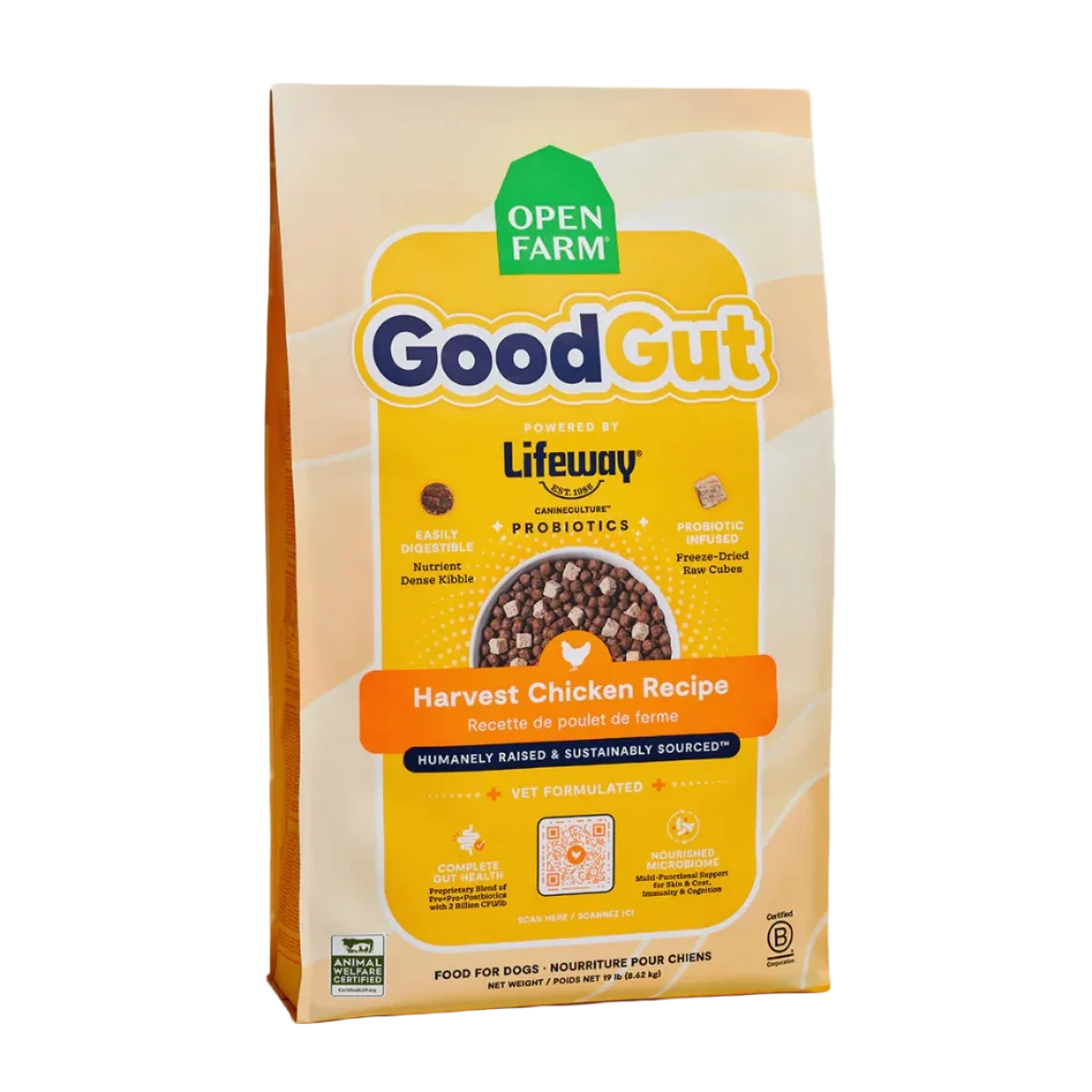Open Farm GoodGut Harvest Chicken, Dry Dog Food