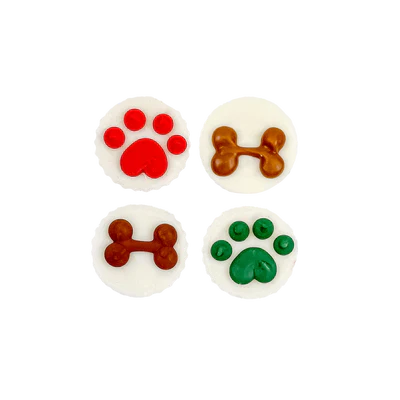 Bosco & Roxy's Christmas Collection Merry Nutty PB Cup, Assorted, Dog Treat