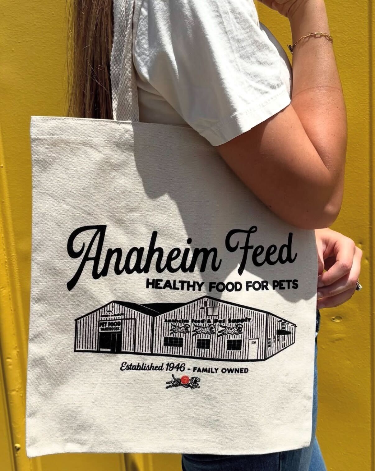 Anaheim Feed Store Front Tote Bag