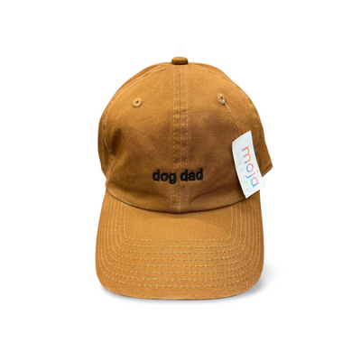MOJA basics Hat "dog dad" - Dark Brown