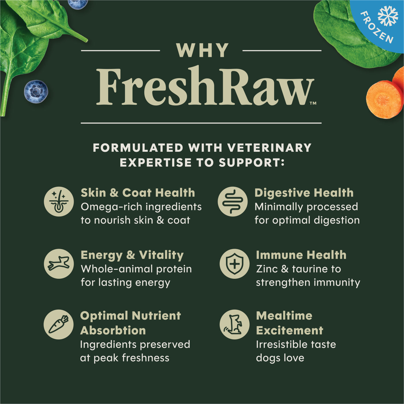 Instinct FreshRaw Medallions Cage-Free Chicken Recipe, Frozen Raw Dog Food