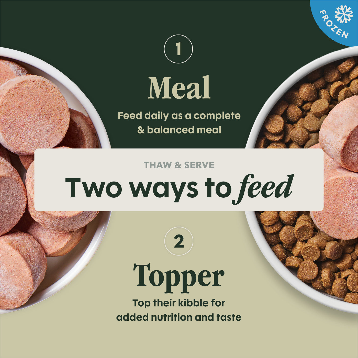 Instinct FreshRaw Medallions Cage-Free Chicken Recipe, Frozen Raw Dog Food