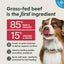 Instinct FreshRaw Medallions Grass-Fed Beef Recipe, Frozen Raw Dog Food