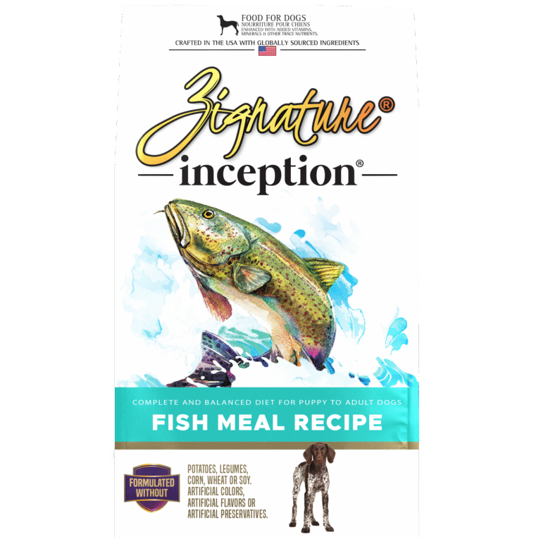 Zignature Inception Adult Fish dry dog food for healthy adult dogs