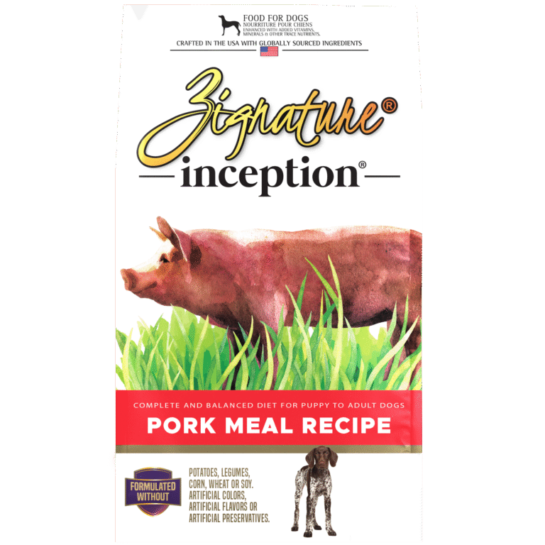 Zignature Inception Adult Pork dry dog food for healthy adult dog