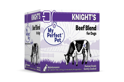 My Perfect Pet Knight's Blend Beef Grain-Free 4-lb, Gently Cooked Dog Food