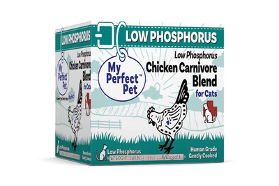 My Perfect Pet Low Phosphorus Chicken Carnivore Blend 3-lb, Gently Cooked Cat Food