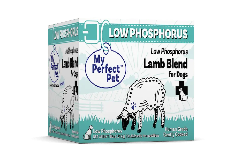 My Perfect Pet Low Phosphorus Lamb & Rice 4-lb, Gently Cooked Dog Food