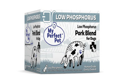 My Perfect Pet Low Phosphorus Pork 4-lb, Gently Cooked Dog Food