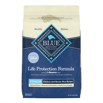 Blue Life Protection Formula™ Senior Chicken & Brown Rice, Dry Dog Food
