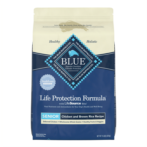 Blue Life Protection Formula™ Senior Chicken & Brown Rice, Dry Dog Food