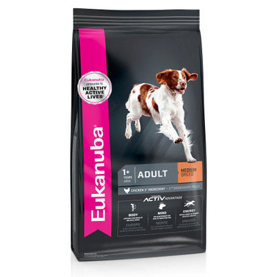 Eukanuba Adult Medium Breed Dry Dog Food, 30-lb Bag