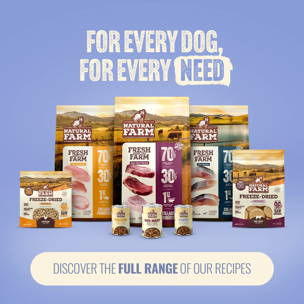 Natural Farm Puppy Recipe, Wet Dog Food, 12.8-oz, Case of 12
