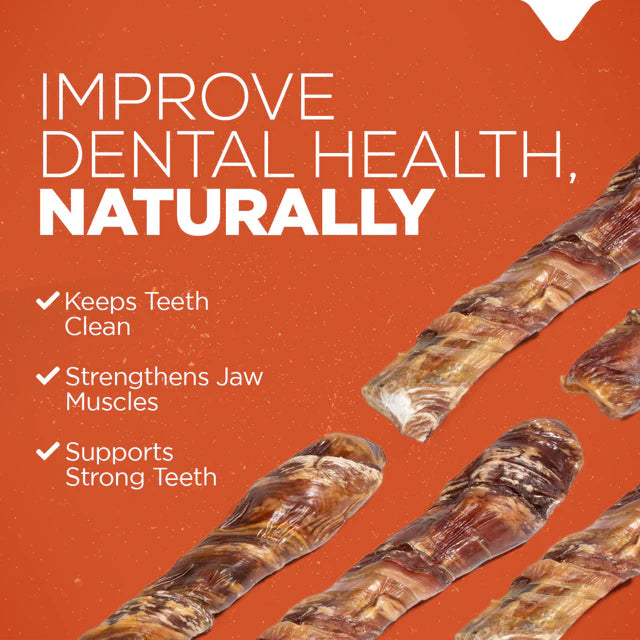 Natural Farm 12in Power Beef Stick, Dog Chews