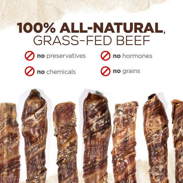 Natural Farm 12in Power Beef Stick, Dog Chews