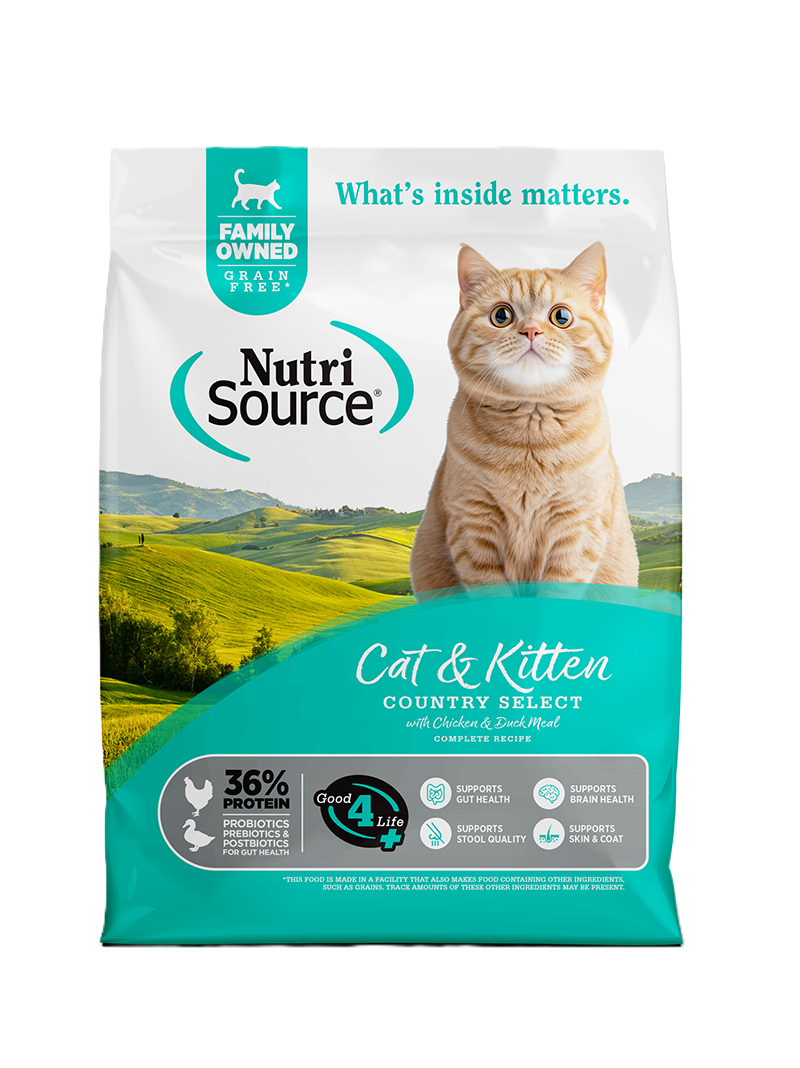 NutriSource® Country Select Dry Cat Food, 4-lb Bag