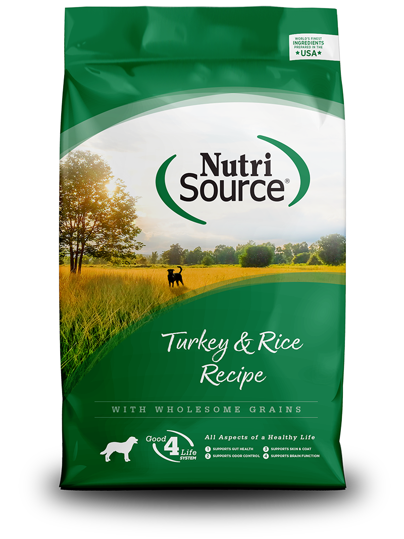 Nutrisource Turkey & Rice Recipe, Dry Dog Food