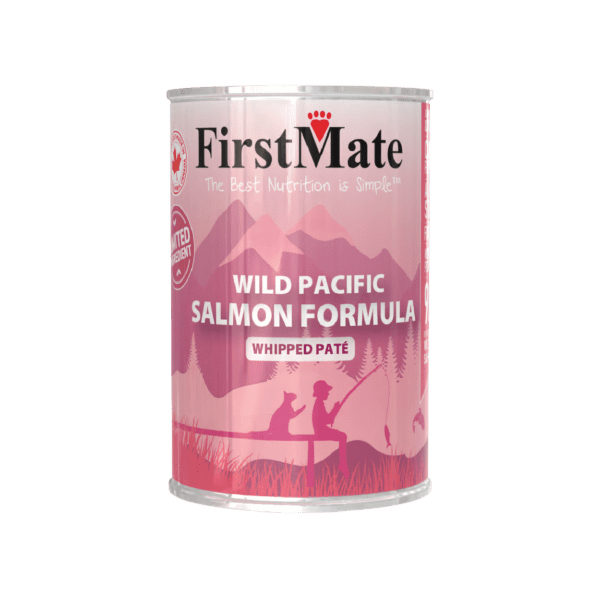 FirstMate Limited Ingredient – Wild Salmon Formula for Cats, 12.2-oz Case of 12