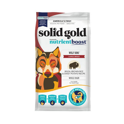 Solid Gold Nutrientboost Wolf King Dry Dog Food, 22-lb Bag