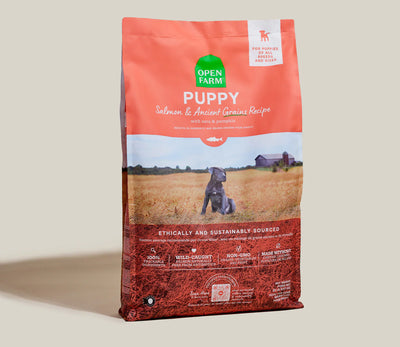 Open Farm Puppy Salmon & Ancient Grains, Dry Dog Food