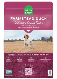 Open Farm Ancient Grains Farmstead Duck, Dry Dog Food