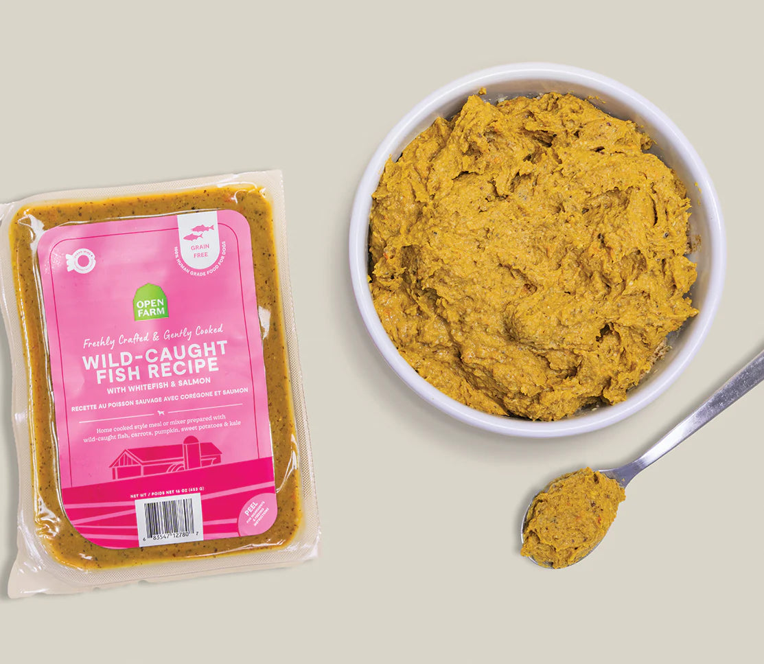 Open Farm Wild-Caught Fish, Frozen Gently Cooked Dog Food